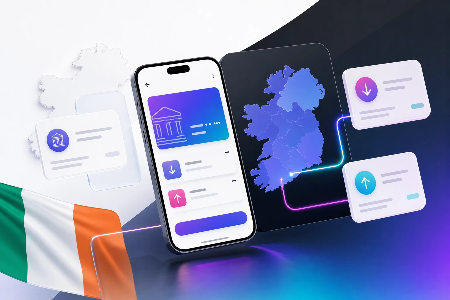 Casino bank transfer ireland fintech visual