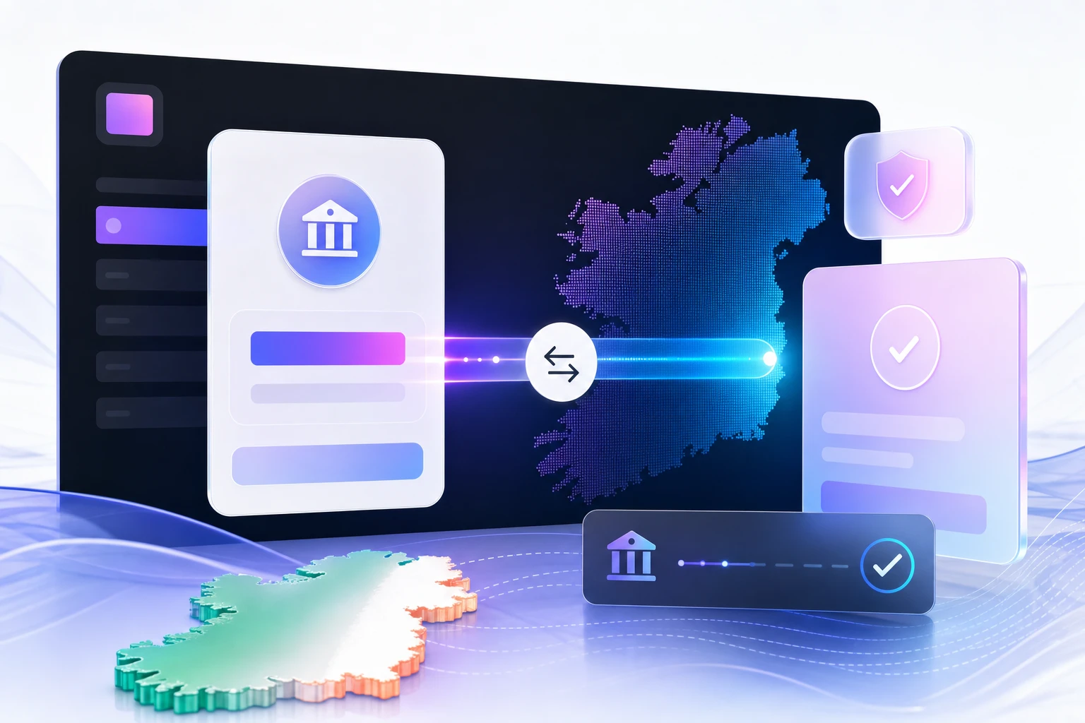 Casino bank transfer withdrawal ireland fintech visual