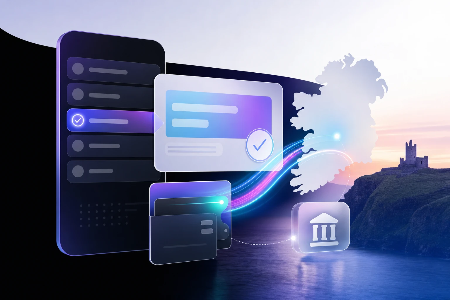 Casino instant withdrawal ireland fintech visual