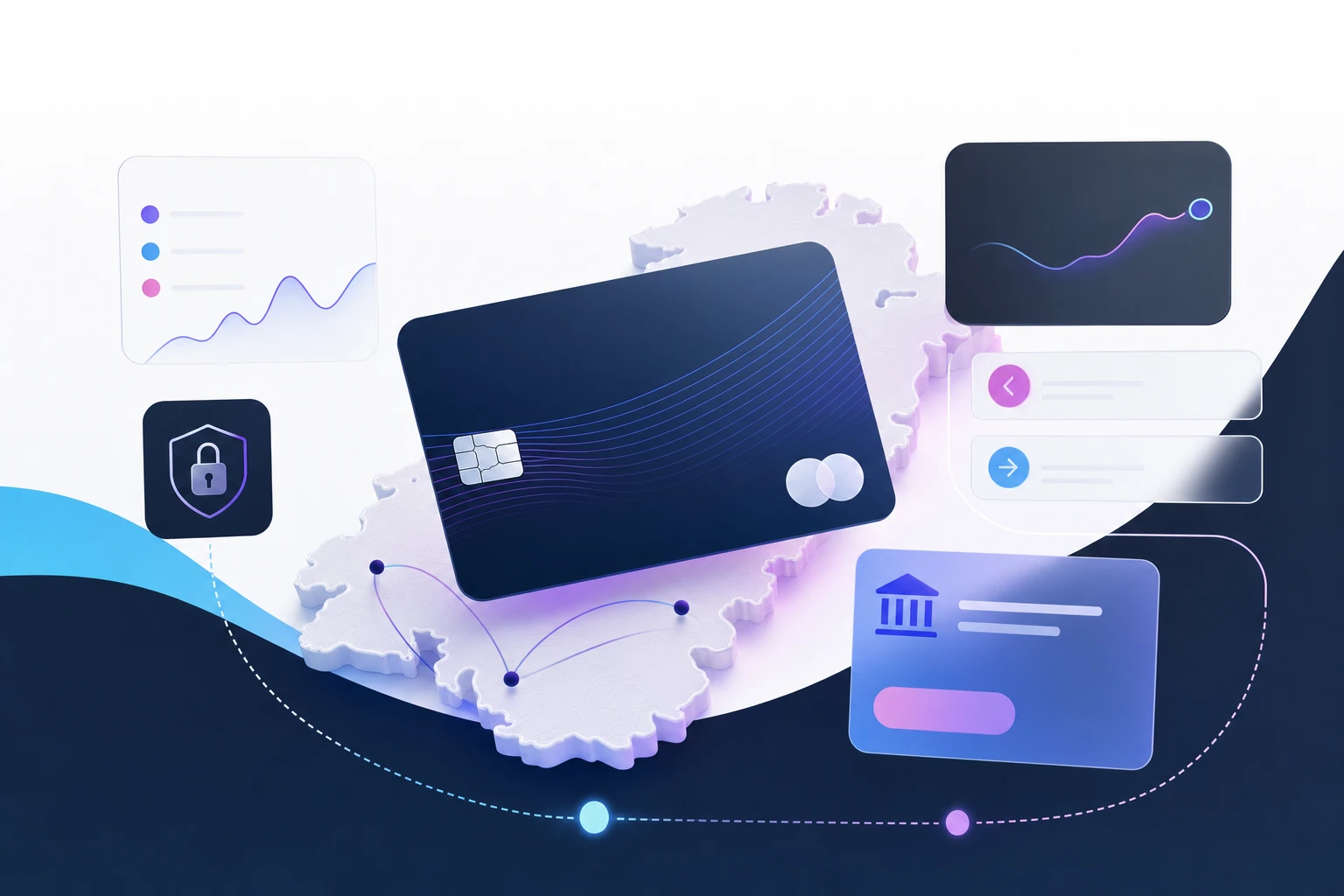 Casino with bank of ireland card fintech visual