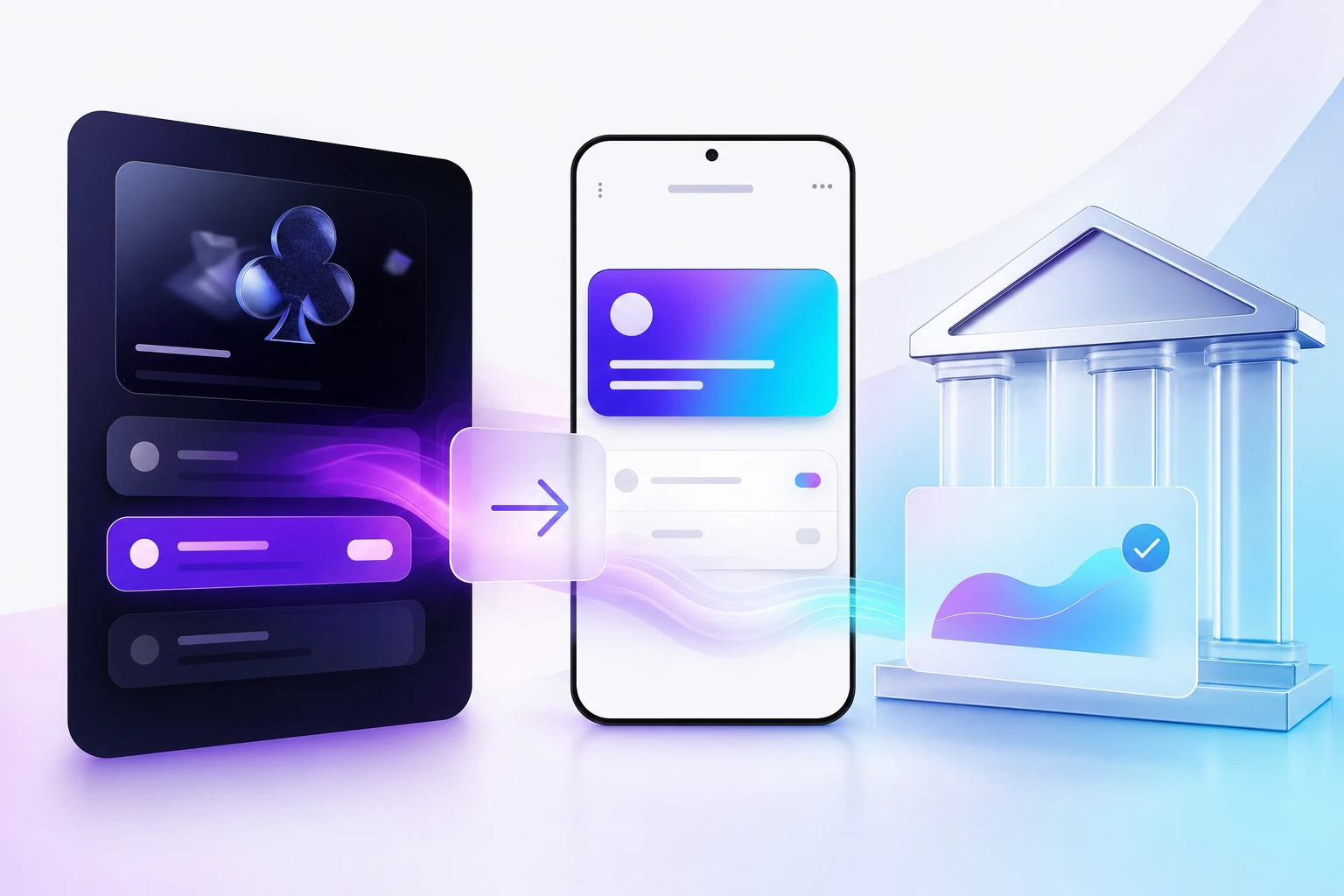 Casino withdraw to irish bank account fintech visual