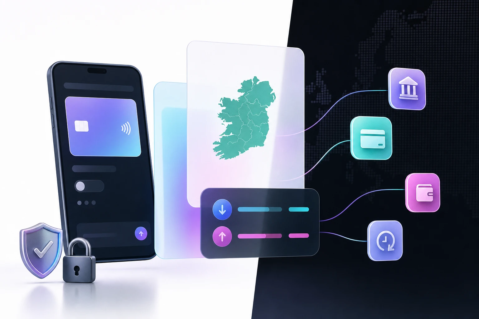 Irish casino payment methods fintech visual