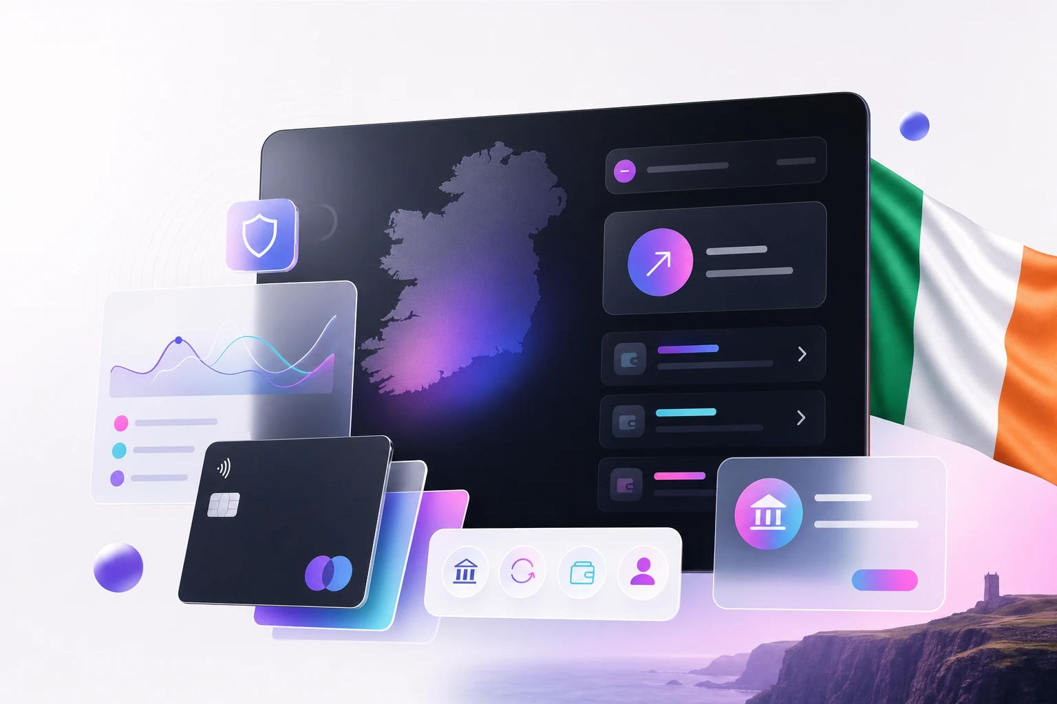 Real money casino ireland fintech visual