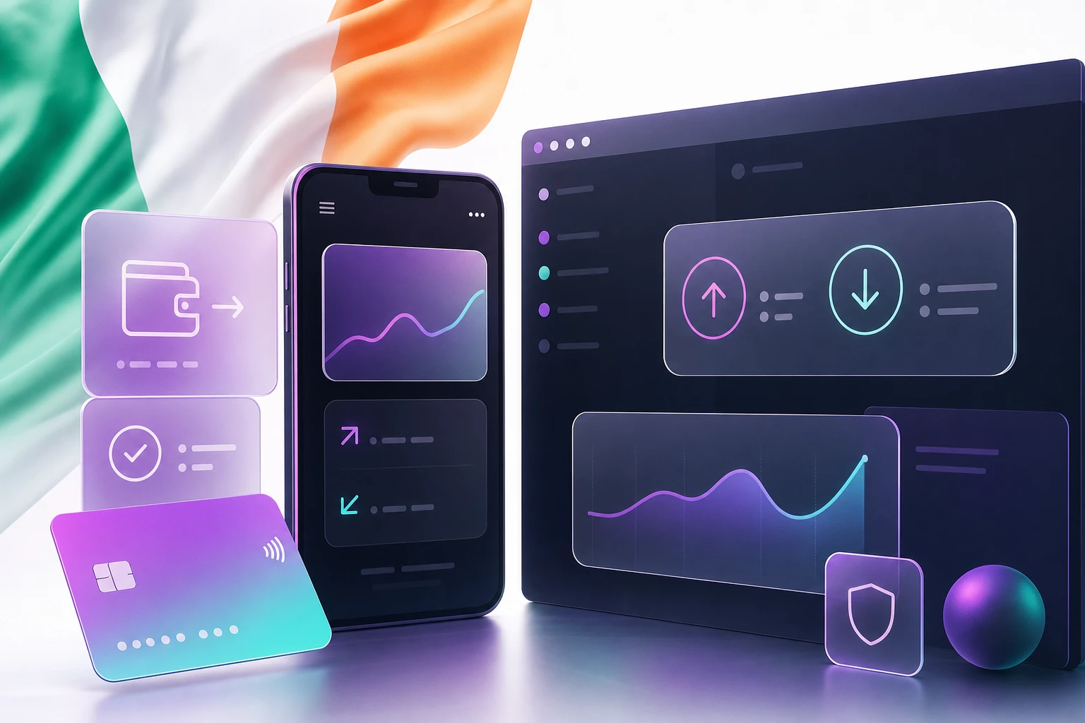 Skrill casino ireland fintech visual